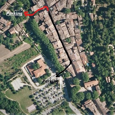 Studio En Duplex La Roquebrussanne Kültér fotó