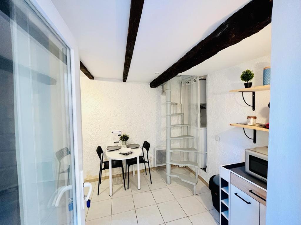 Studio En Duplex La Roquebrussanne Kültér fotó