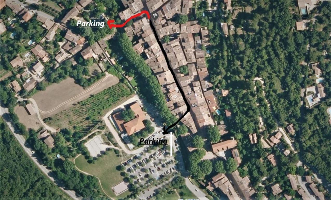 Studio En Duplex La Roquebrussanne Kültér fotó